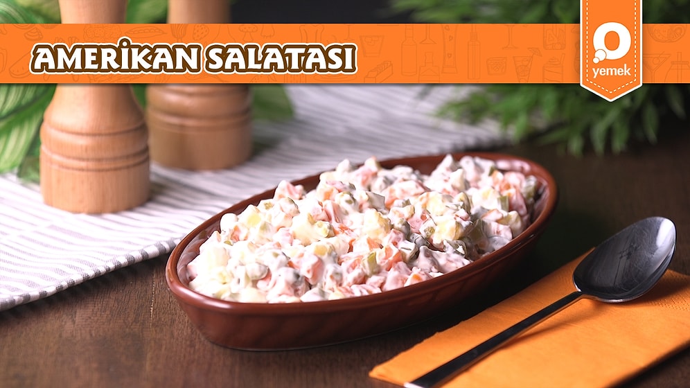 En Kolay Amerikan Salatası Nasıl Yapılır?