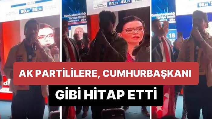 Erdoğan'ın Sesini Taklit Eden Fenomen, Şanlıurfa'da AK Partililere Cumhurbaşkanı Gibi Hitap Etti