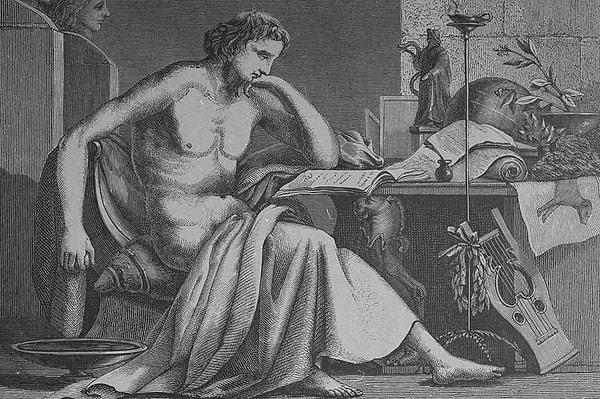 22. Eşi Pitias ölünce, Aristoteles Stagiralı Herpyllisile birlikte oldu: Nicomachus isminde bir oğulları dünyaya geldi.