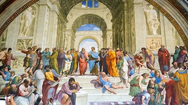20. Aristoteles gençken Atina, zamanın en zengin ve kültürel bakımdan zengin şehriydi. 17 yaşındayken Atina'ya gitti.