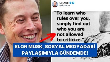 Elon Musk, Bir Neo-Nazi Yazarın Sözünü Voltaire'e Aitmiş Gibi Paylaştı!