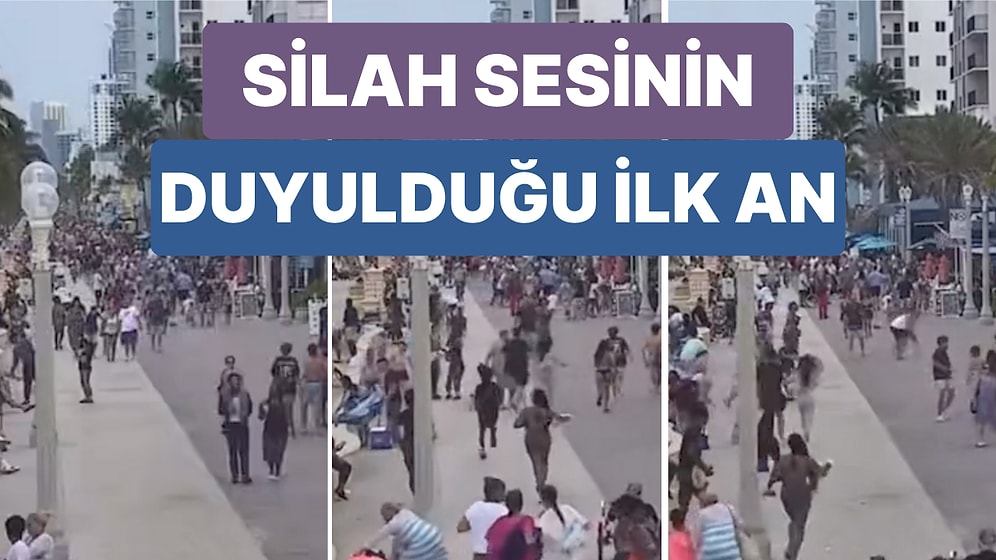 Florida'ın Hollywood Bölgesinde Gerçekleşen Silahlı Saldırı Anının Başka Bir Açıdan Görüntüleri Ortaya Çıktı