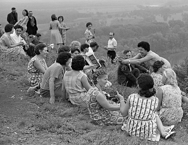 Жители Уфы на пикнике