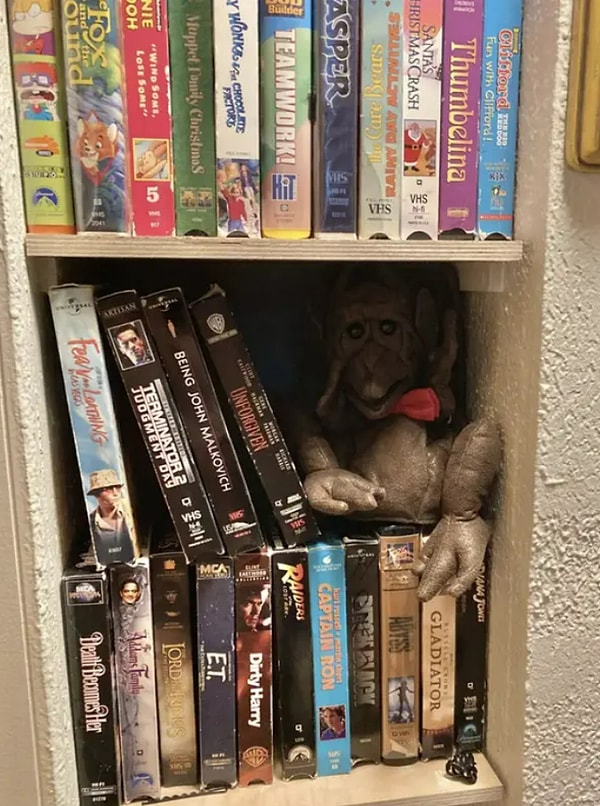 16. «Игрушка», которая прячется в шкафу: