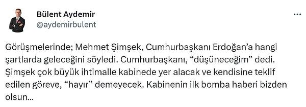 Ankara gazetecileri de bir nevi haberi teyit ediyor.