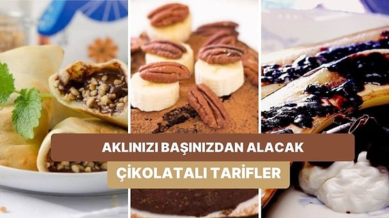Damak Çatlatan Tatlar: Çikolata Tutkunlarını Mutluluktan Havaya Uçuracak 10 Tatlı Tarifi