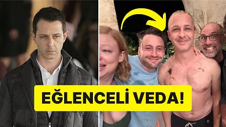 Succession Dizisinin Görkemli Finalinin Ardından Başrol Oyuncuları, Jeremy Strong'un Saçlarını Kazıdı!