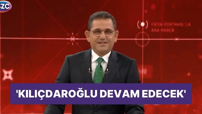 Fatih Portakal ‘Benden Duyun’ Dedi: “Kemal Kılıçdaroğlu Kalacak”