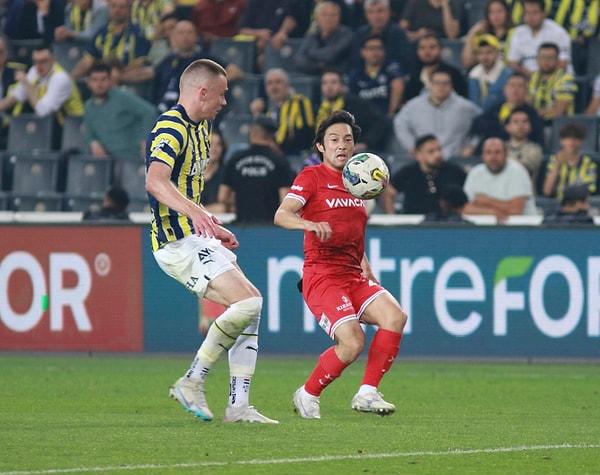 Spor Toto Süper Lig'de Fenerbahçe, sahasında Antalyaspor ile karşılaştı.