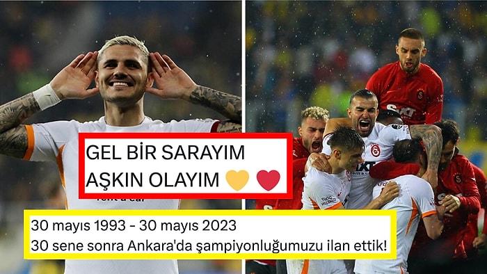 Galatasaray'ın Süper Lig Şampiyonluğunun Ardından Sevinçlerini Sosyal Medyada Haykıran Futbolseverler
