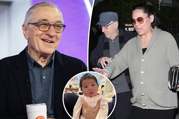 80 yaşındaki bir diğer ünlü aktör Robert De Niro da kısa bir süre önce kız arkadaşı Tiffany Chen ile bebek sahibi olmuştu.