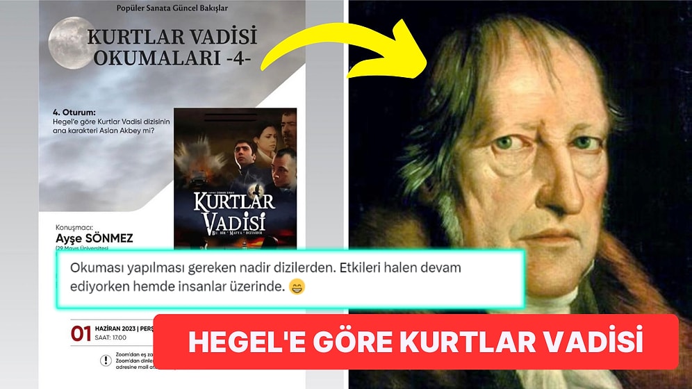 Bir Üniversitenin 'Kurtlar Vadisi' Dizisinin Felsefi Açıdan Tartışılması Duyurusuna Yorum Yağdı