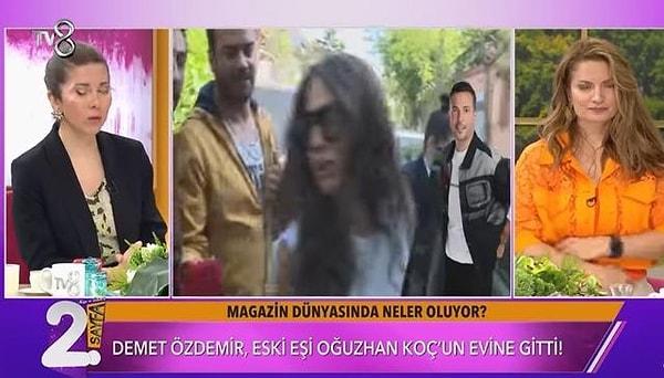 TV8'in magazin programı olan 2. Sayfa'da eski karı-kocanın neden görüştüğüne dair detaylar konuşuldu ve Özdemir'in eski eşinin evine neden gittiği ortaya çıktı.