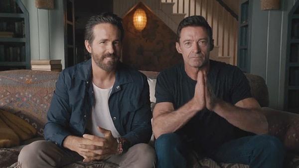 "Deadpool 3"te, Ryan Reynolds ve Wolverine rolünü tekrar üstlenen Hugh Jackman birlikte rol alacak.