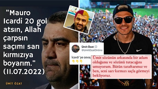 Mauro Icardi'nin Ümit Özat'a Çağrısı Sosyal Medyayı Kırdı Geçirdi!