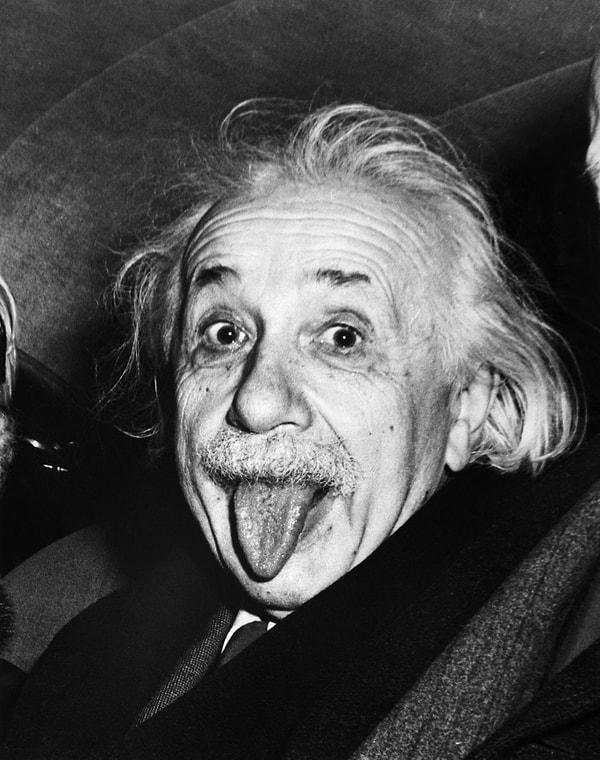Einstein'ın bu ikonik fotoğrafı...