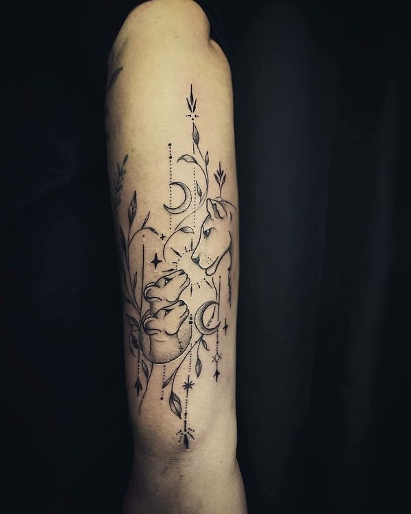 27. Семейство львов