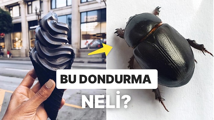 Neli Olduğu Bir Türlü Anlaşılamayan Ham Petrol Renginde Dondurma Yiyen Kullanıcı Sosyal Medyayı Karıştırdı!