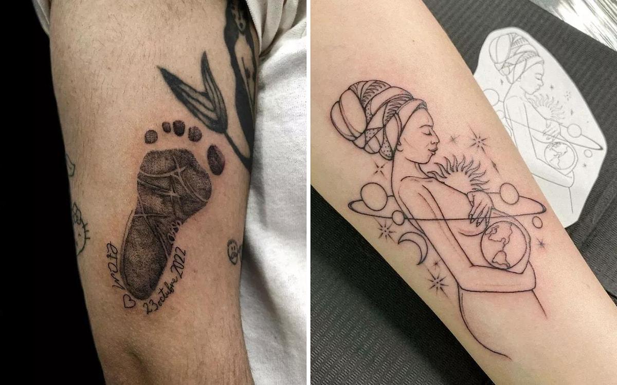 Как правильно выбрать татуировку на руке с детьми?