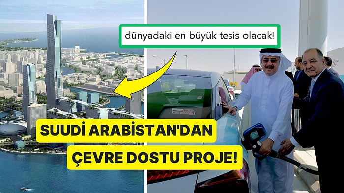 Fosil Yakıtların Devri Bitiyor! Dünyanın En Büyük Çevre Dostu Hidrojen Tesisi Suudi Arabistan'da Kurulacak