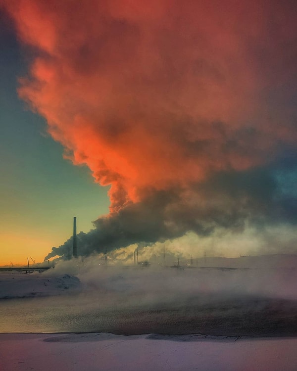16. Город практически отрезан от внешнего мира. Единственные способы попасть в Норильск – по воздуху или по воде.