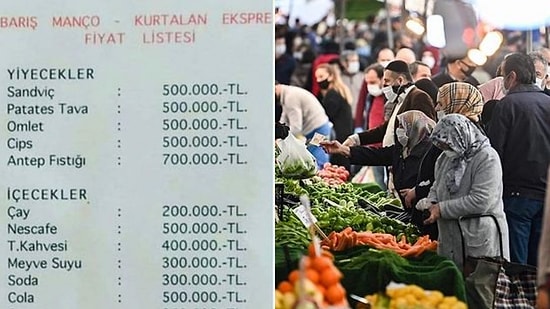 1999 Yılına Ait Bir Tren Restoranı Menüsündeki Fiyatlara Çok Şaşıracaksınız