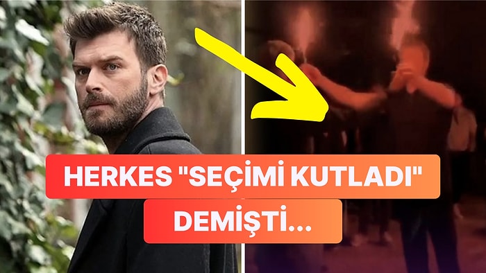 Kıvanç Tatlıtuğ "Seçimi Kutladı" İddialarına Neden Olan Meşale Yaktığı Görüntüler Hakkında Konuştu