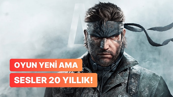Metal Gear Solid 3 Remake'te Sesler Birebir Eski Oyundan Olacak: Biraz Çabala Be Konami