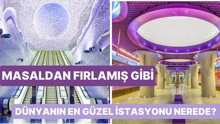 Müze Gibiler! Bakmaya Doyamayacağınız Tasarımlara Sahip Tren ve Metro İstasyonları