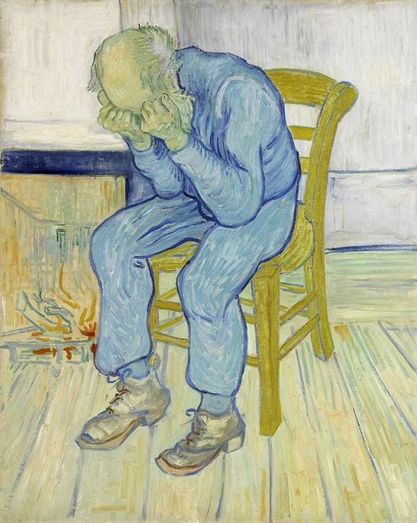 12. At Eternity's Gate, Vincent Van Gogh (1890)
