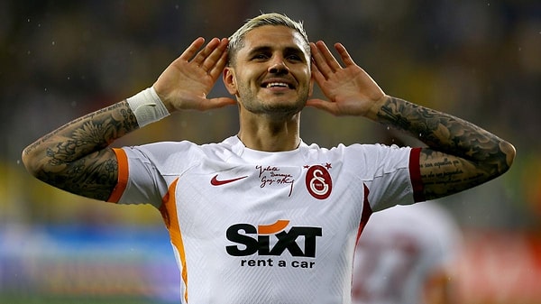 Sezonun ilk dönemlerinde istenilen performansın uzağında kalan Icardi, şampiyonluk yoluna giren Galatasaray'ın lokomotifi olmuştu.