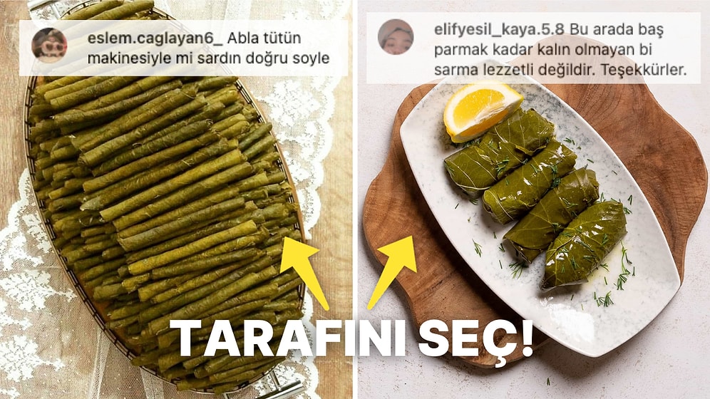 Dostu Düşmanı Çatlatacak Kadar İncecik Yaprak Sarması Yapan Kadına Gelen Birbirinden Komik Yorumlar!