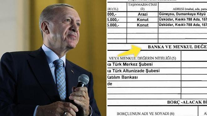 Cumhurbaşkanı Recep Tayyip Erdoğan’ın Malvarlığı Açıklandı