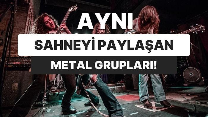Birlikte Turneye Çıkmış Metal Gruplarını Bulabilecek misin?