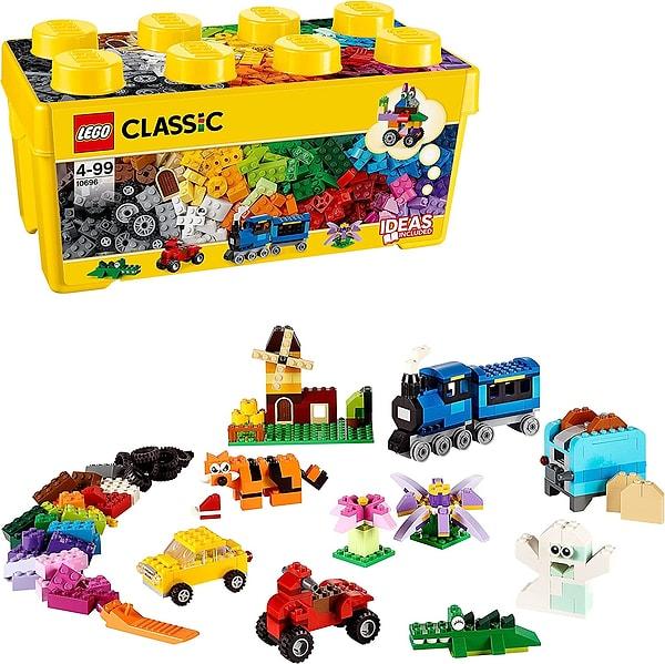 1. LEGO Classic orta boy yaratıcı yapım kutusu.