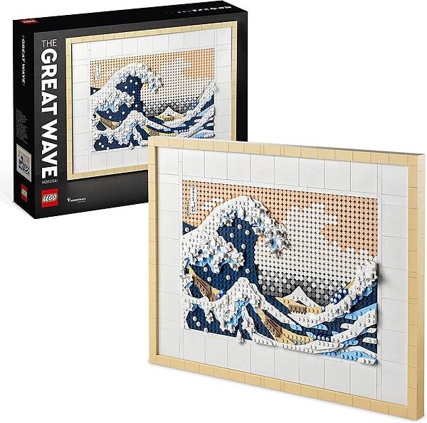 4. LEGO Art Hokusai Büyük Dalga.