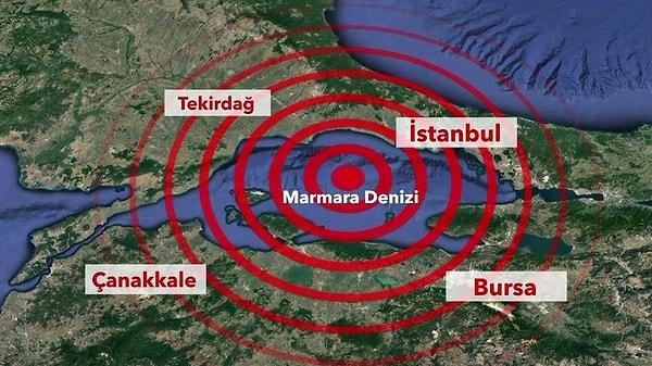 2 Haziran Cuma günü Marmara Denizi açıklarında meydana gelen orta şiddetli deprem vatandaşları korkuttu.