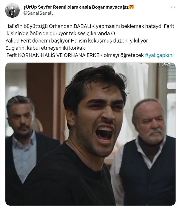 Halis Ağa'nın oğlu Orhan'ın da bu kadar pasifize olması şu şekilde yorumlanmış:
