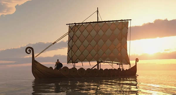 10. Из чего были сделаны корабли викингов?