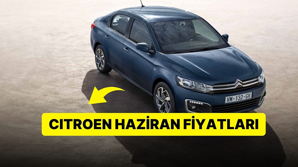 Citroen Fiyat Listesi Haziran 2023: Citroen C3, C4, C5, Aircross, Ami ve Berlingo Güncel Fiyatlar