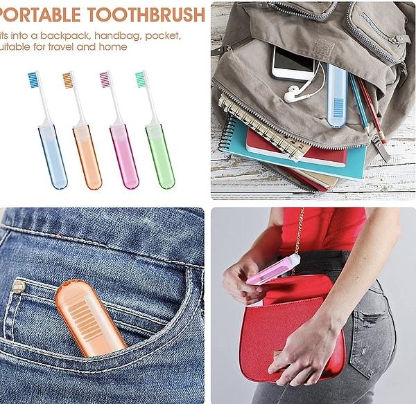 9. Tek kullanımlık diş fırçaları da acil durumlar için şart.