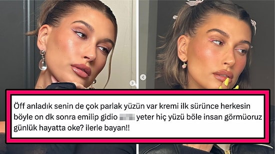 Hailey Bieber, Cam Gibi Cildiyle Hepimizi Kıskançlık Krizlerine Soktu!