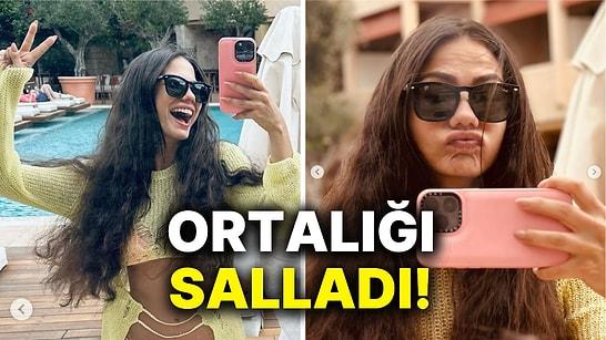 Tatil Sezonunu Açan Demet Özdemir, Bikinili Pozlarıyla Sosyal Medyayı Salladı!