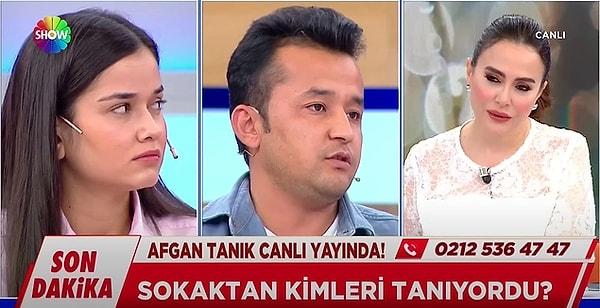 12. Show TV'de yayınlanan Didem Arslan Yılmaz ile Vazgeçme programında bir cinayet tanıdığı olarak yayına konuk olan Afgan uyruklu kişi, Türkiye sınırlarından nasıl kaçak girdiklerini anlattıkları anlarla resmen bizleri isyan ettirdi.