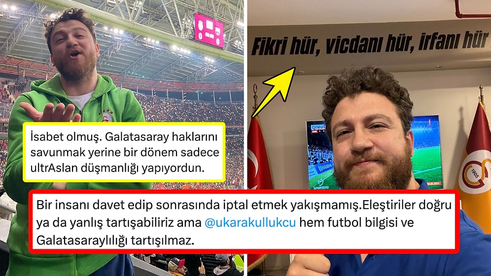 Uğur Karakullukçu'nun Davet Edildiği GS TV'de Yayına 1 Dakika Kala Programının İptal Sebebi Çok Konuşulacak!