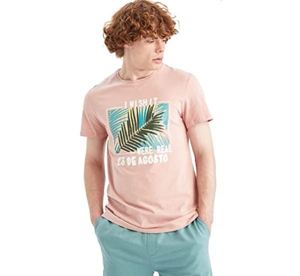 14. Yaz aylarına çok yakışacak tonlarda uygun fiyatlı bir yazlık tişört.