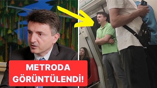 Türkiye Ekonomisinden Konuşurken Gözleri Dolan Bilge Yılmaz Metroya Binerken Görüntülendi