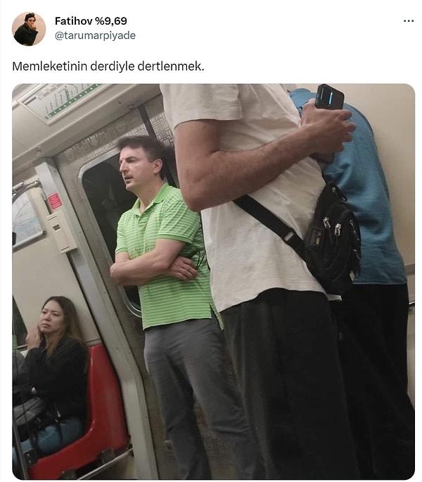 Bir süredir ortalarda görülmeyen Prof. Dr. Bilge Yılmaz, bir vatandaş tarafından metroya binerken görüntülendi.
