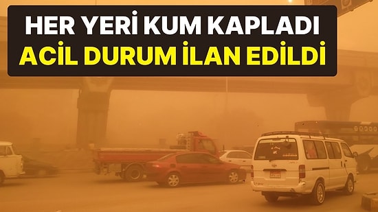 Mısır’da Kum Fırtınası: Ölü ve Yaralılar Var
