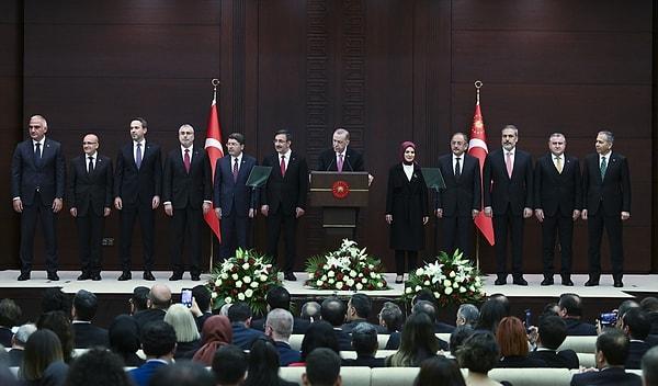İşte Türkiye Cumhuriyeti’nin yeni Bakanlar Kurulu: